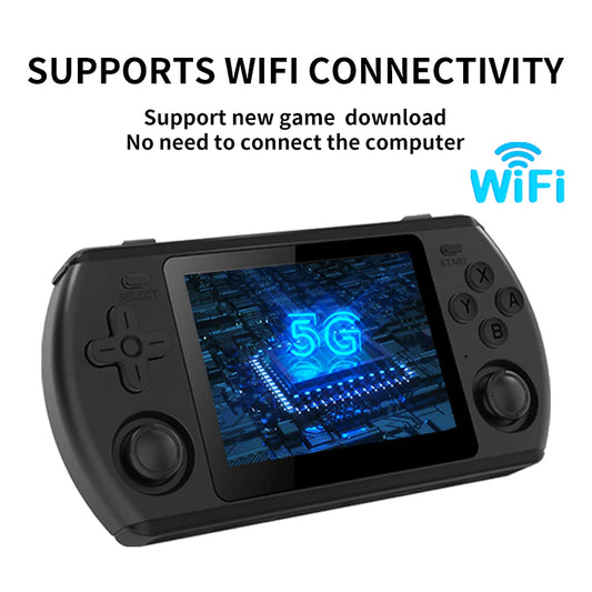 PowKiddy RK2023 Retro Handheld Game Console - Connectivity