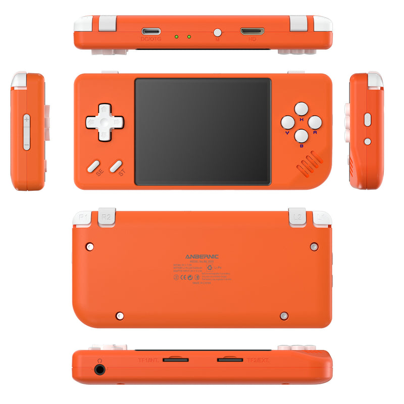 Anbernic RG 28XX Retro Handheld Game Console - Orange