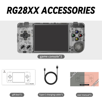 Anbernic RG 28XX Retro Handheld Game Console - Accessories
