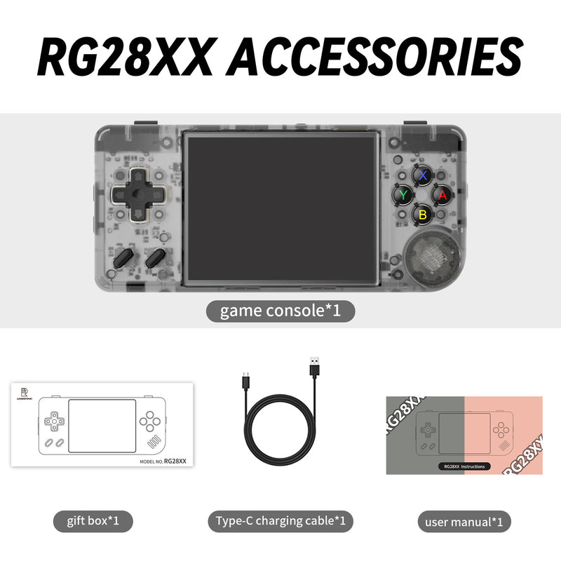 Anbernic RG 28XX Retro Handheld Game Console - Accessories