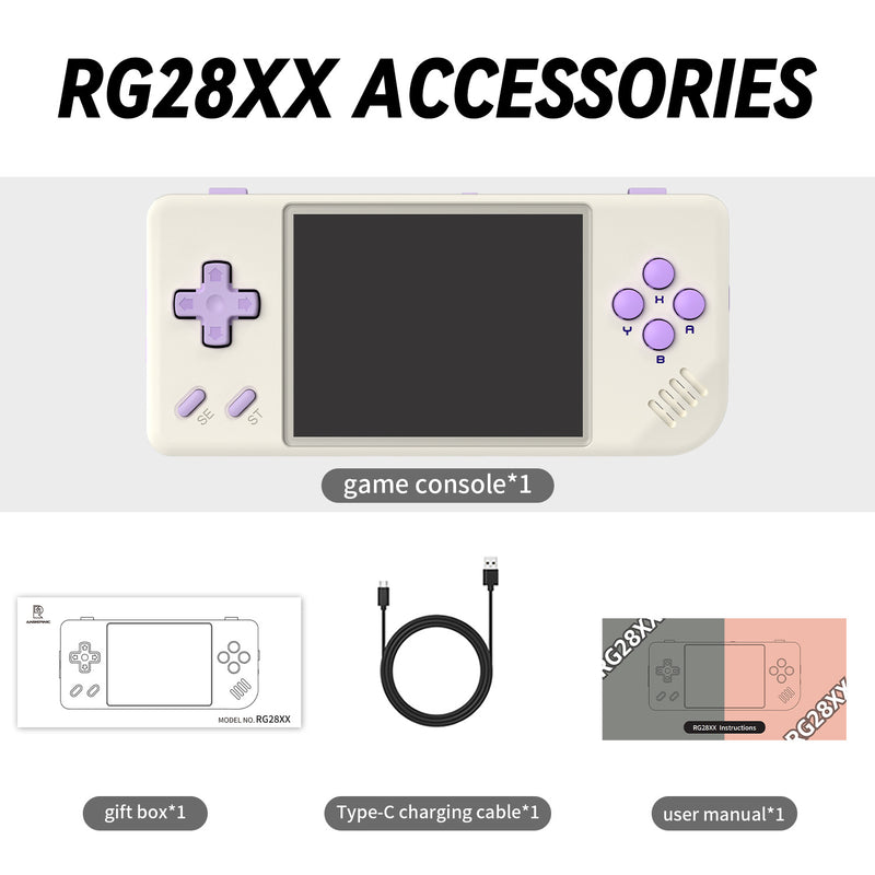 Anbernic RG 28XX Retro Handheld Game Console - Accessories