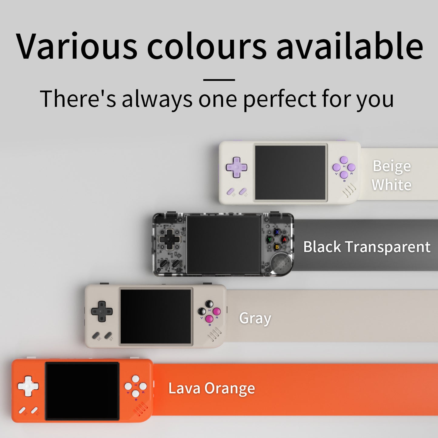 Anbernic RG 28XX Retro Handheld Game Console - Various Colors Available