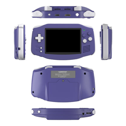 Anbernic RG 34XX Retro Handheld Gaming Console - Indigo