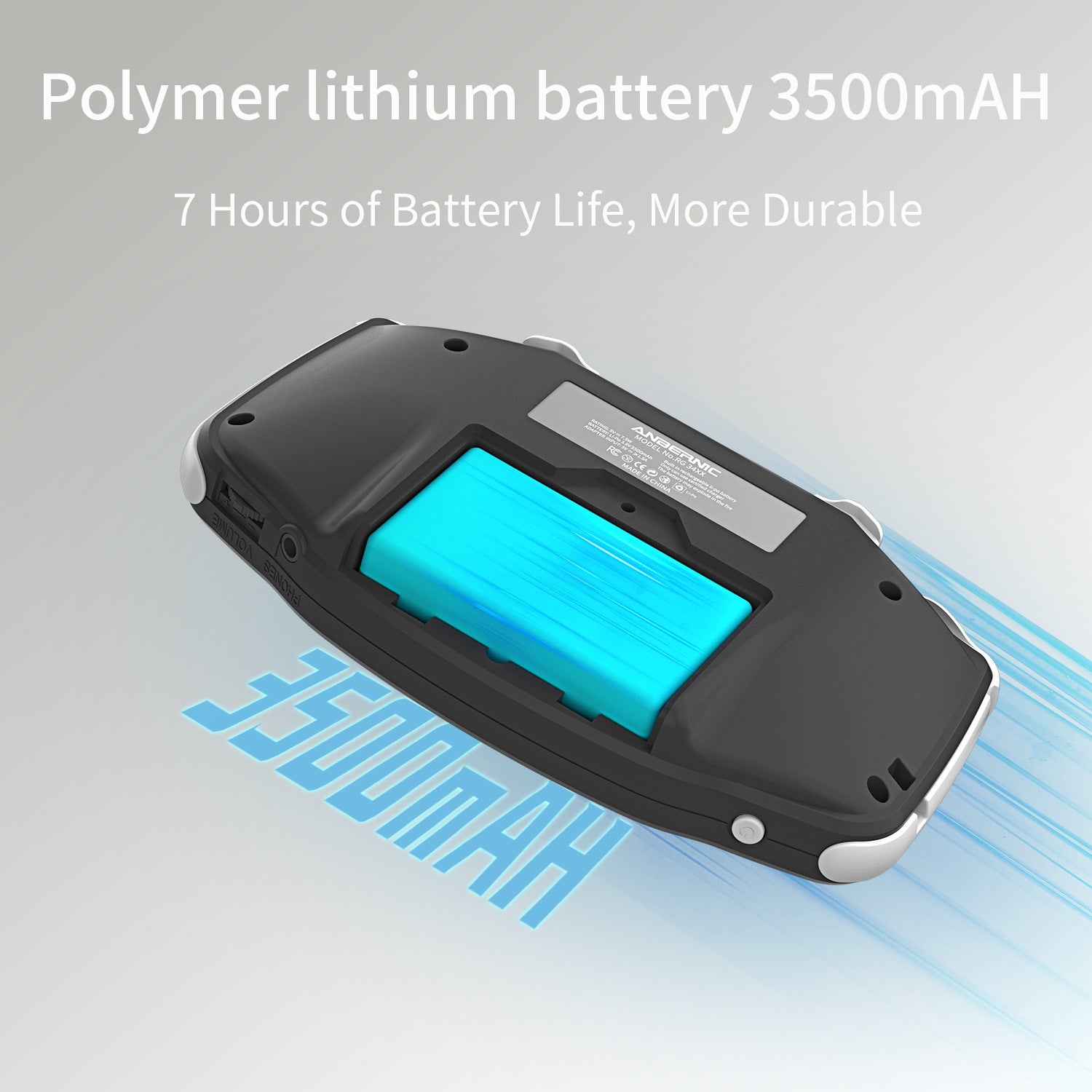 Anbernic RG 34XX Retro Handheld Gaming Console - 3500 mAh Battery Life