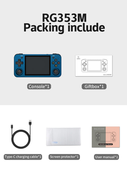 Anbernic RG 353M Retro Handheld Gaming Console - Packing List