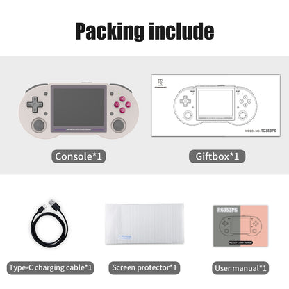 Anbernic RG 353PS Retro Handheld Game Console - Accessories