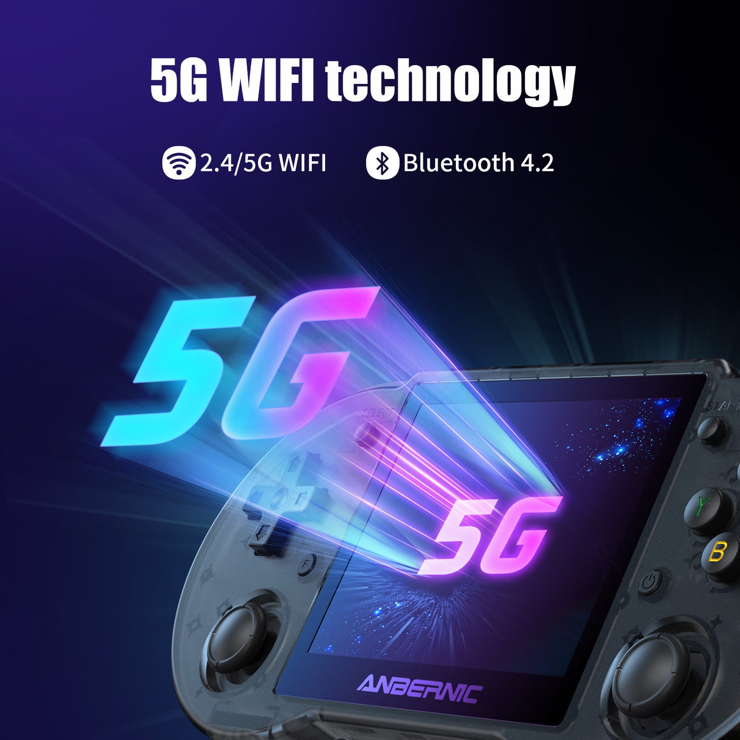 Anbernic RG 353P Retro Handheld Game Console - 5G Wifi Technology