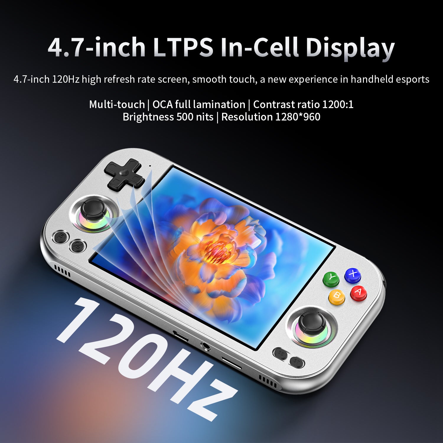 Anbernic RG 353P Retro Handheld Game Console - 4.7 Inch Screen
