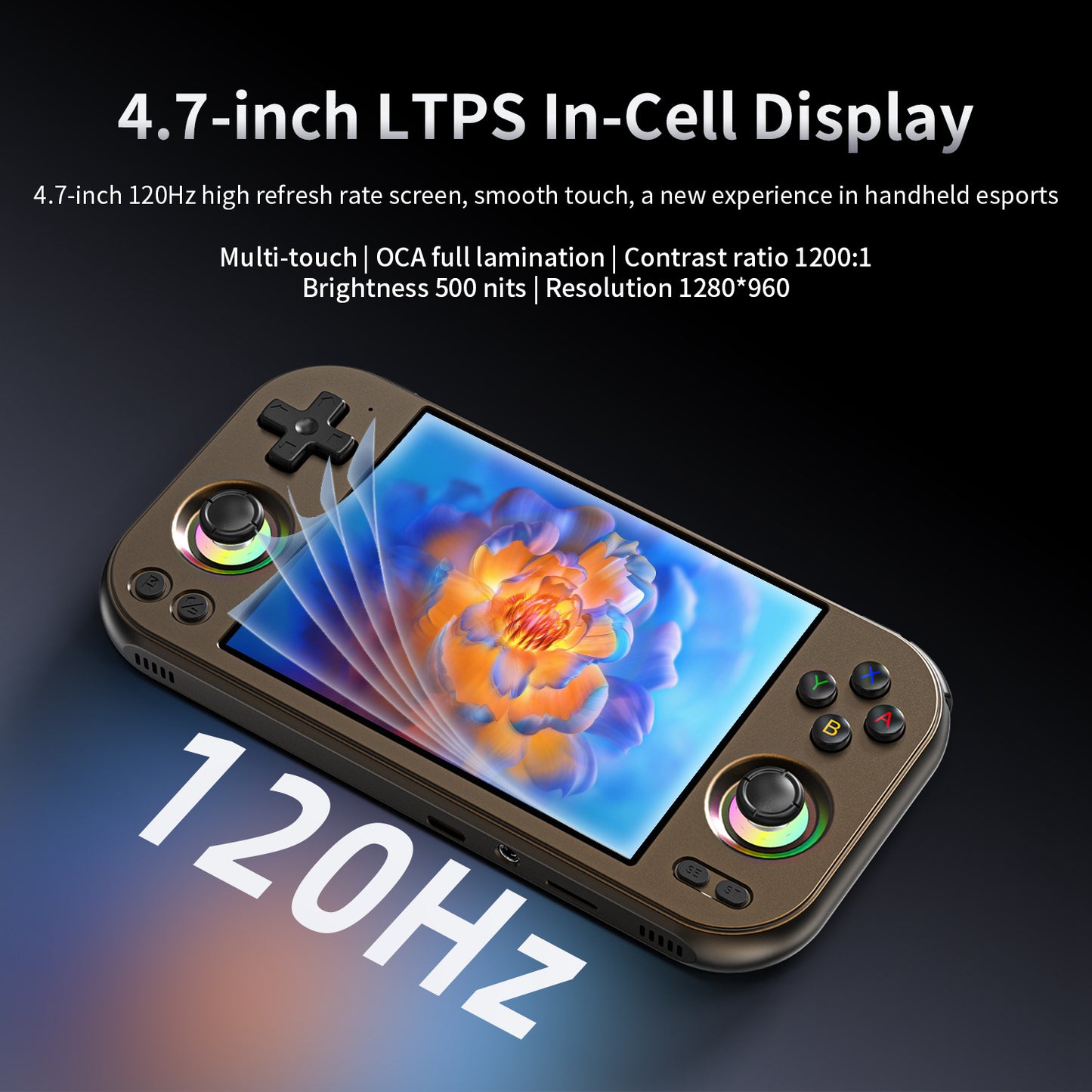 Anbernic RG 353P Retro Handheld Game Console - 4.7 Inch Screen