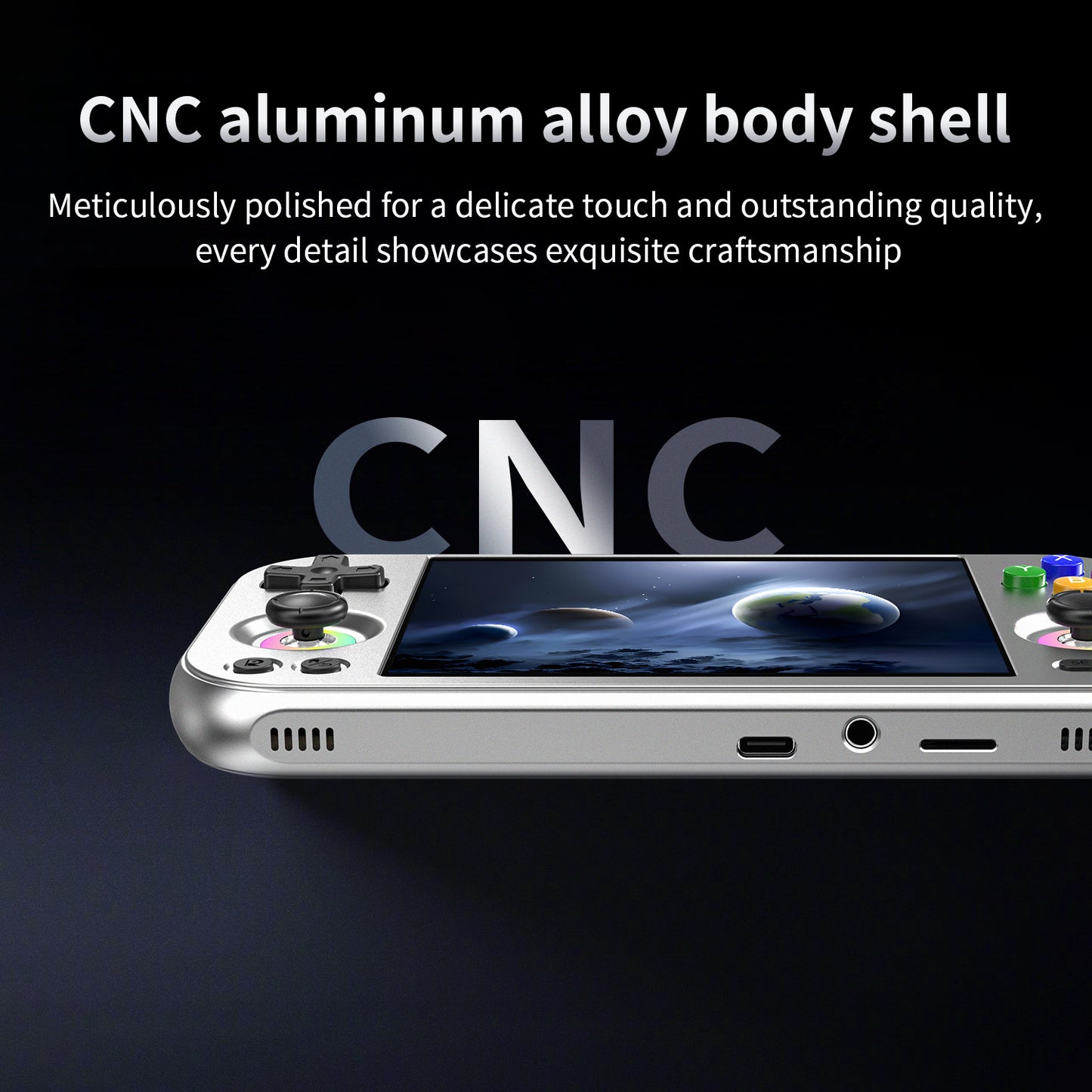 Anbernic RG 353P Retro Handheld Game Console - Aluminium Alloy Body Shell