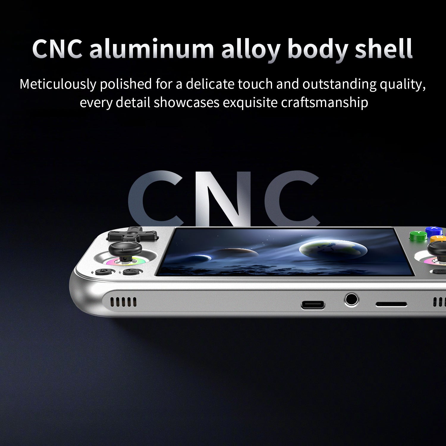 Anbernic RG 353P Retro Handheld Game Console - Aluminium Alloy Body Shell