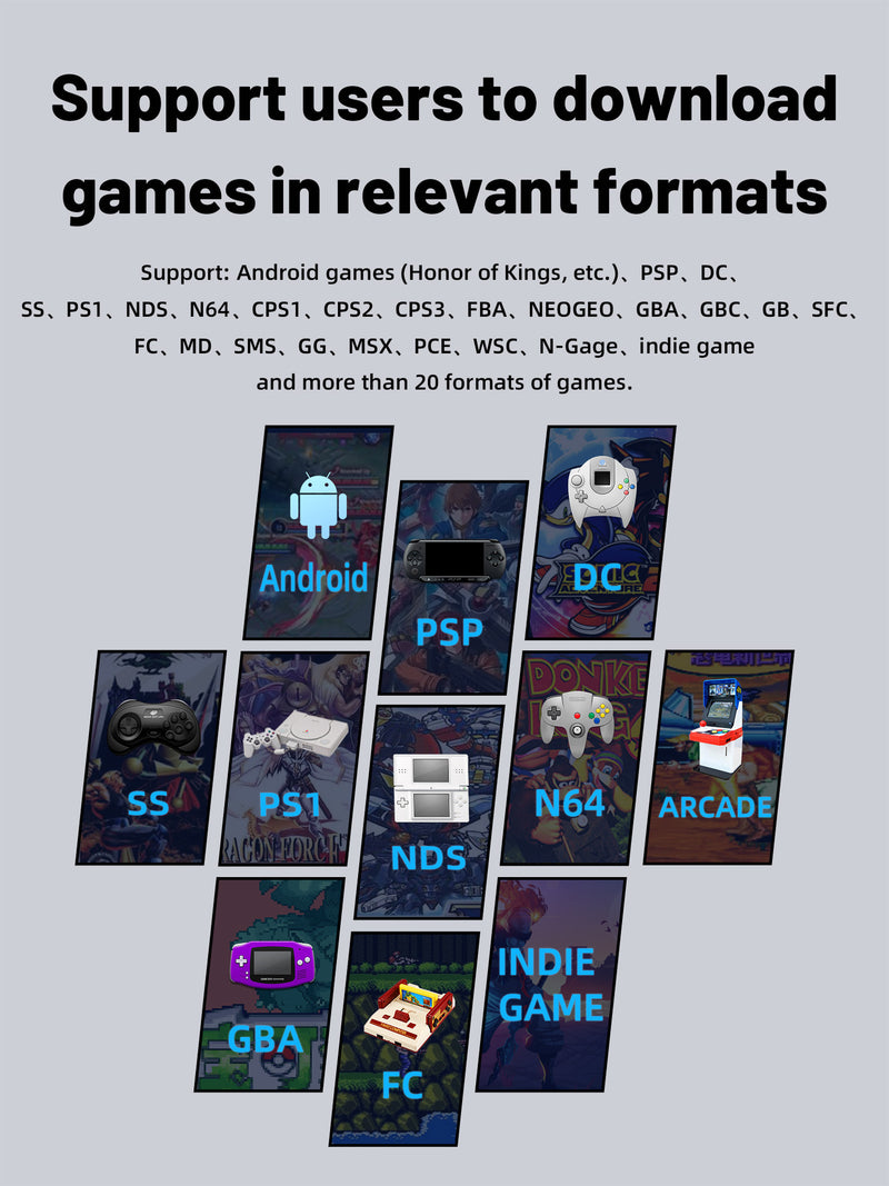 Anbernic RG 353V VS Retro Handheld Game Console - Support Emulators