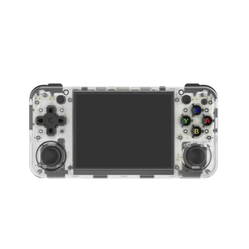 Anbernic RG 35XXH Retro Handheld Game Console - Transparent White