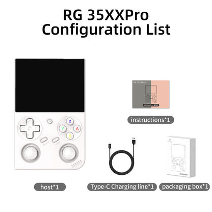 Anbernic RG 35XXPro Retro Handheld Game Console - Packing List