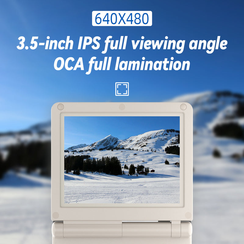 Anbernic RG 35XXSP Foldable Retro Handheld Game Console - 3.5 Inch IPS Screen