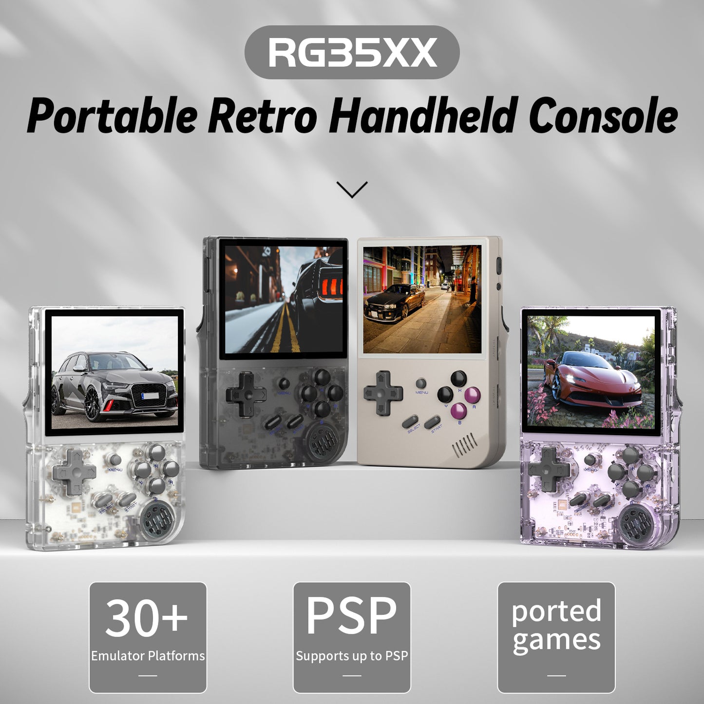 Anbernic RG 35XX Retro Handheld Game Console - Portable Retro Handheld Console