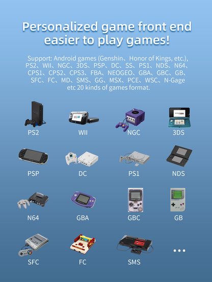 Anbernic RG 405M Android Retro Handheld Game Console - Supported Emulators