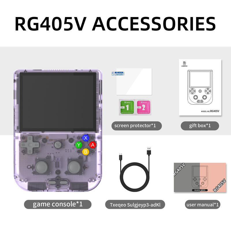 Anbernic RG 405V Retro Handheld Game Console - Accessories