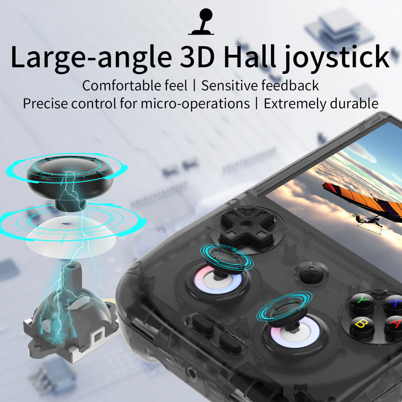 Anbernic RG 406V Retro Handheld Game Console - Large Angle 3D Hall Joystick