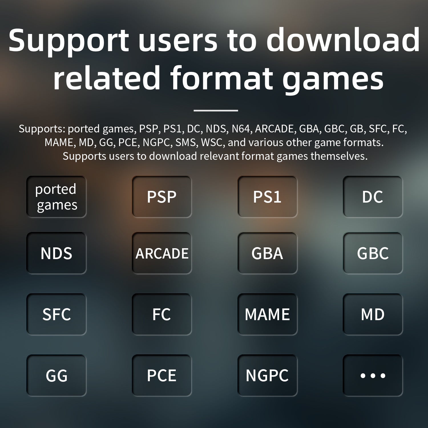 Anbernic RG 40XXH Retro Handheld Game Console - Supports Emulators