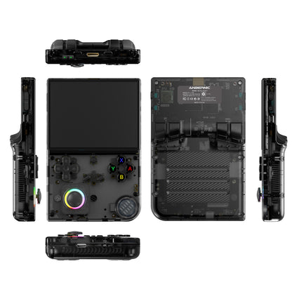 Anbernic RG 40XXV Retro Handheld Game Console - Transparent Black