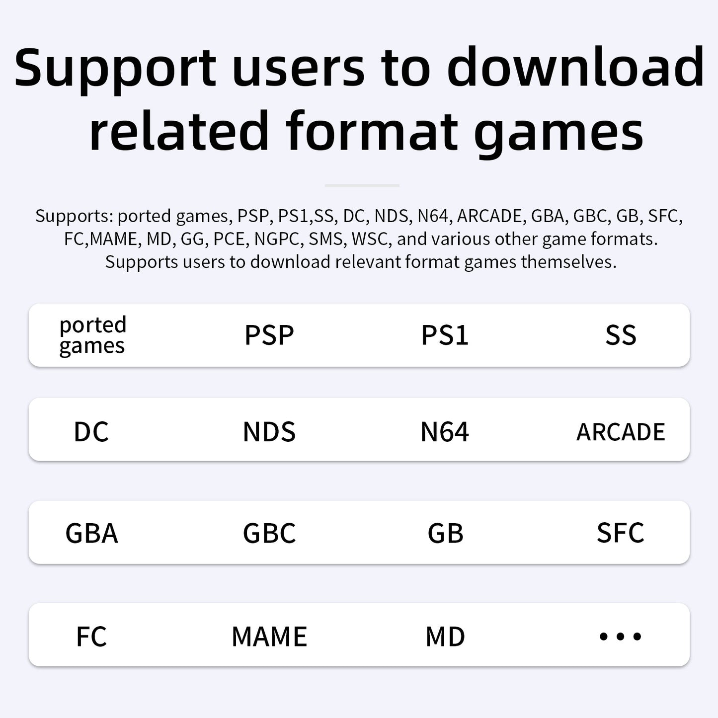 Anbernic RG 40XXV Retro Handheld Game Console - Supports Emulator