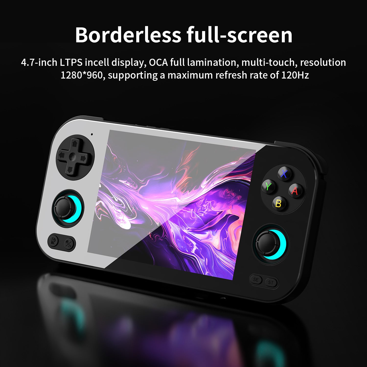 Anbernic RG 476H Android Retro Handheld Game Console - Borderless 4.7 Inch Screen