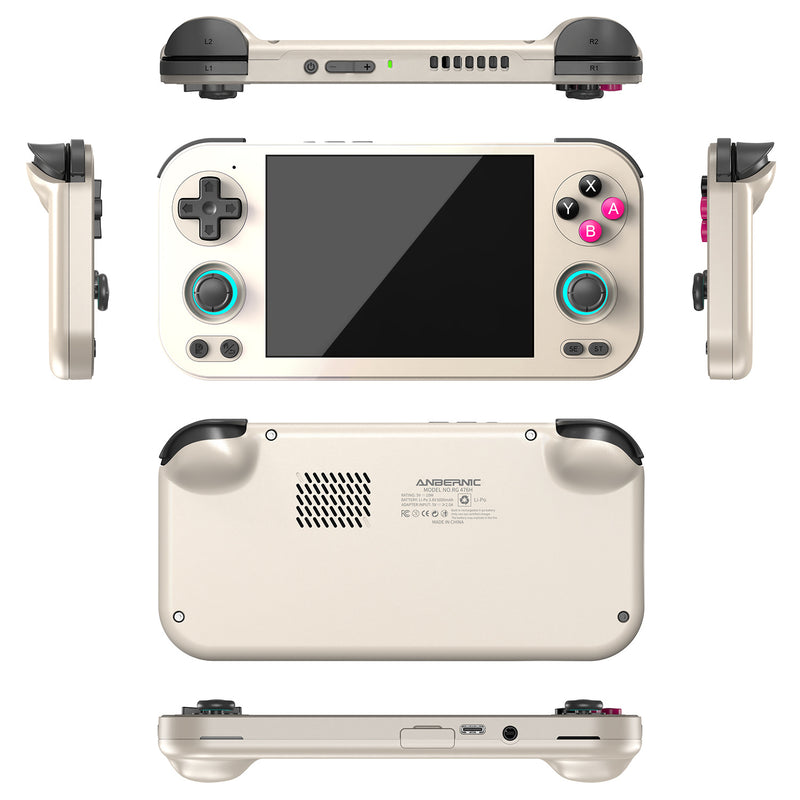 Anbernic RG 476H Android Retro Handheld Game Console - Retro Gray