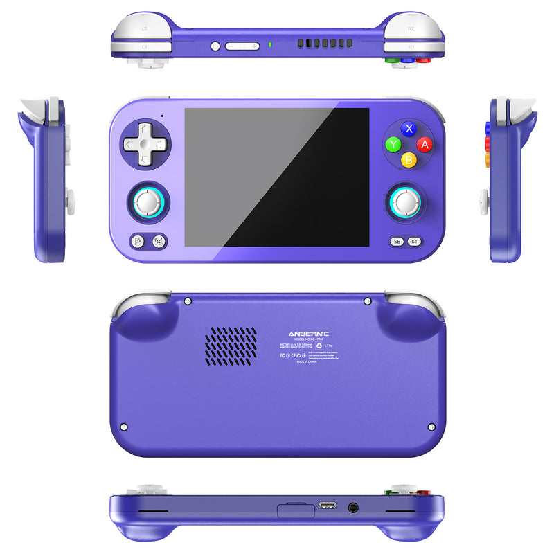 Anbernic RG 476H Android Retro Handheld Game Console - Indigo