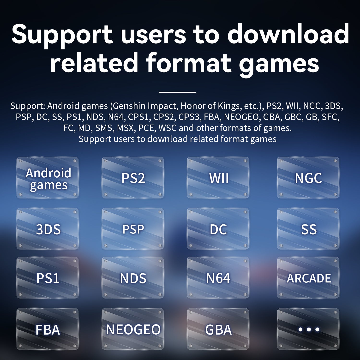 Anbernic RG 556 Android Retro Handheld Game Console - Support Emulators