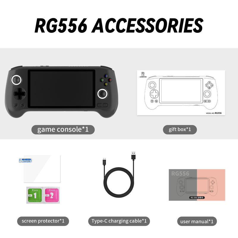 Anbernic RG 556 Android Retro Handheld Game Console - Accessories