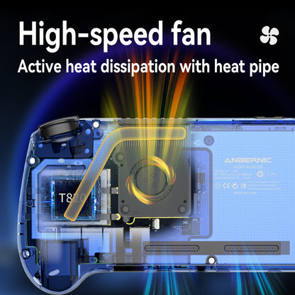 Anbernic RG 556 Android Retro Handheld Game Console - High Speed Fan