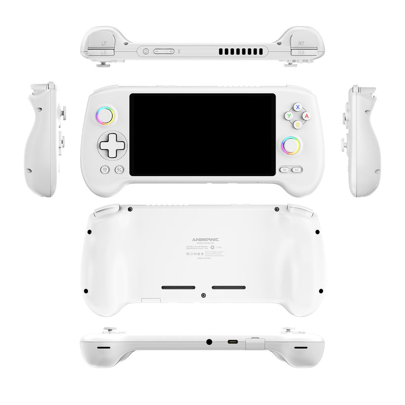 Anbernic RG 557 Android Retro Handheld Game Console - White