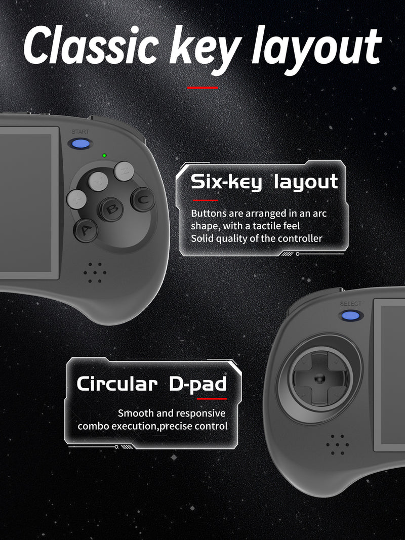 Anbernic RG ARC-D Retro Handheld Game Console - Classic Key Layout