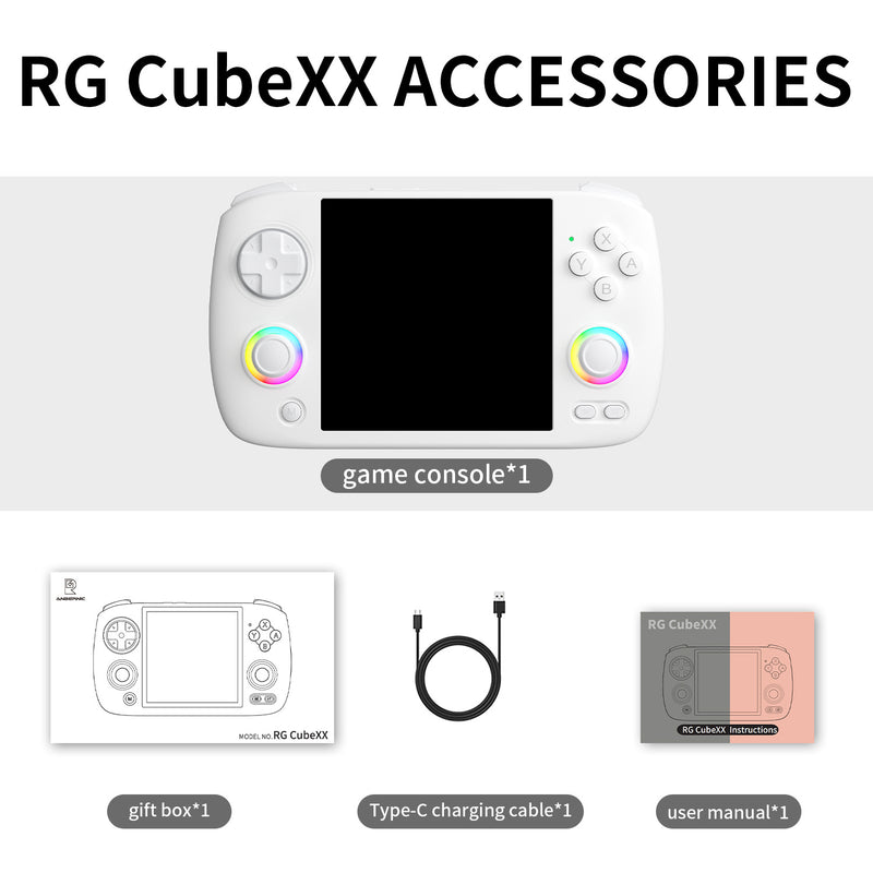 Anbernic RG CubeXX Retro Handheld Game Console - Accessories