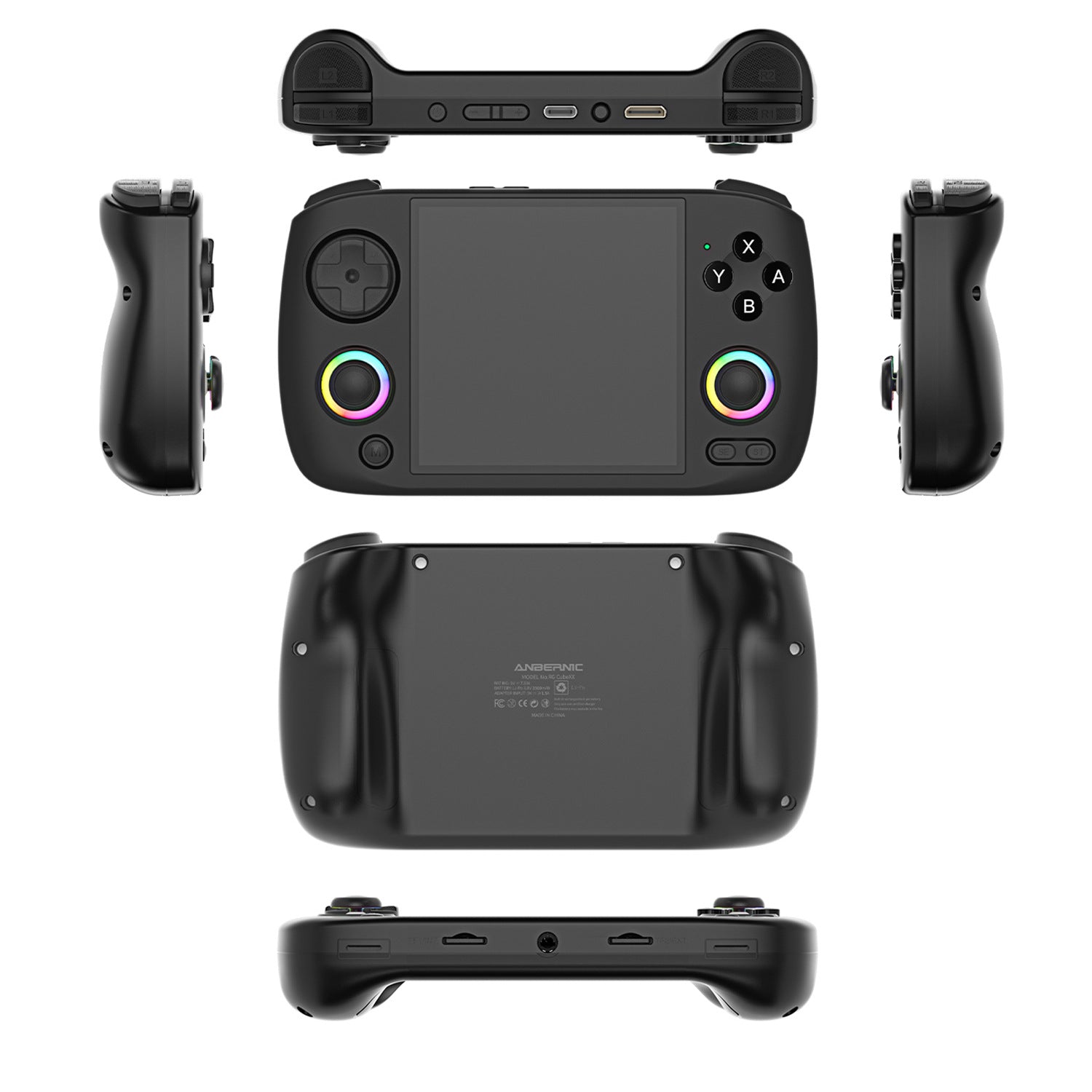 Anbernic RG CubeXX Retro Handheld Game Console - Black