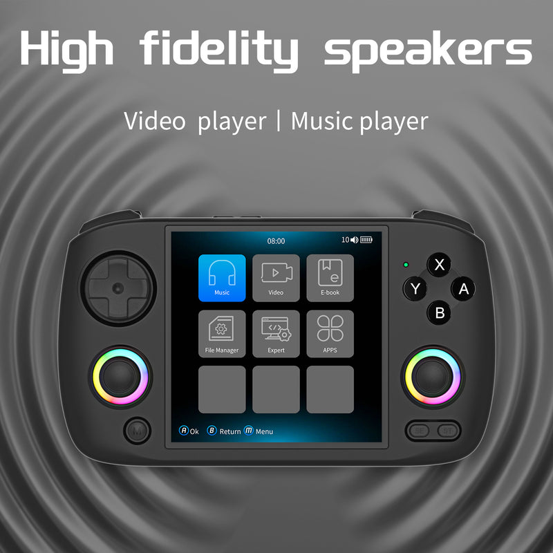 Anbernic RG CubeXX Retro Handheld Game Console - High Fidelity Speakers