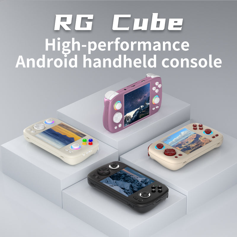 Anbernic RG Cube Retro Handheld Game Console - Retro Handheld Game Console