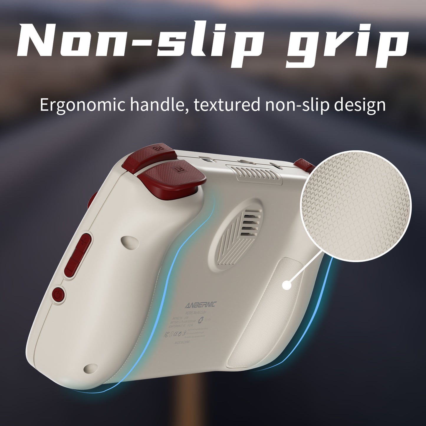 Anbernic RG Cube Retro Handheld Game Console - Non Slip Grip