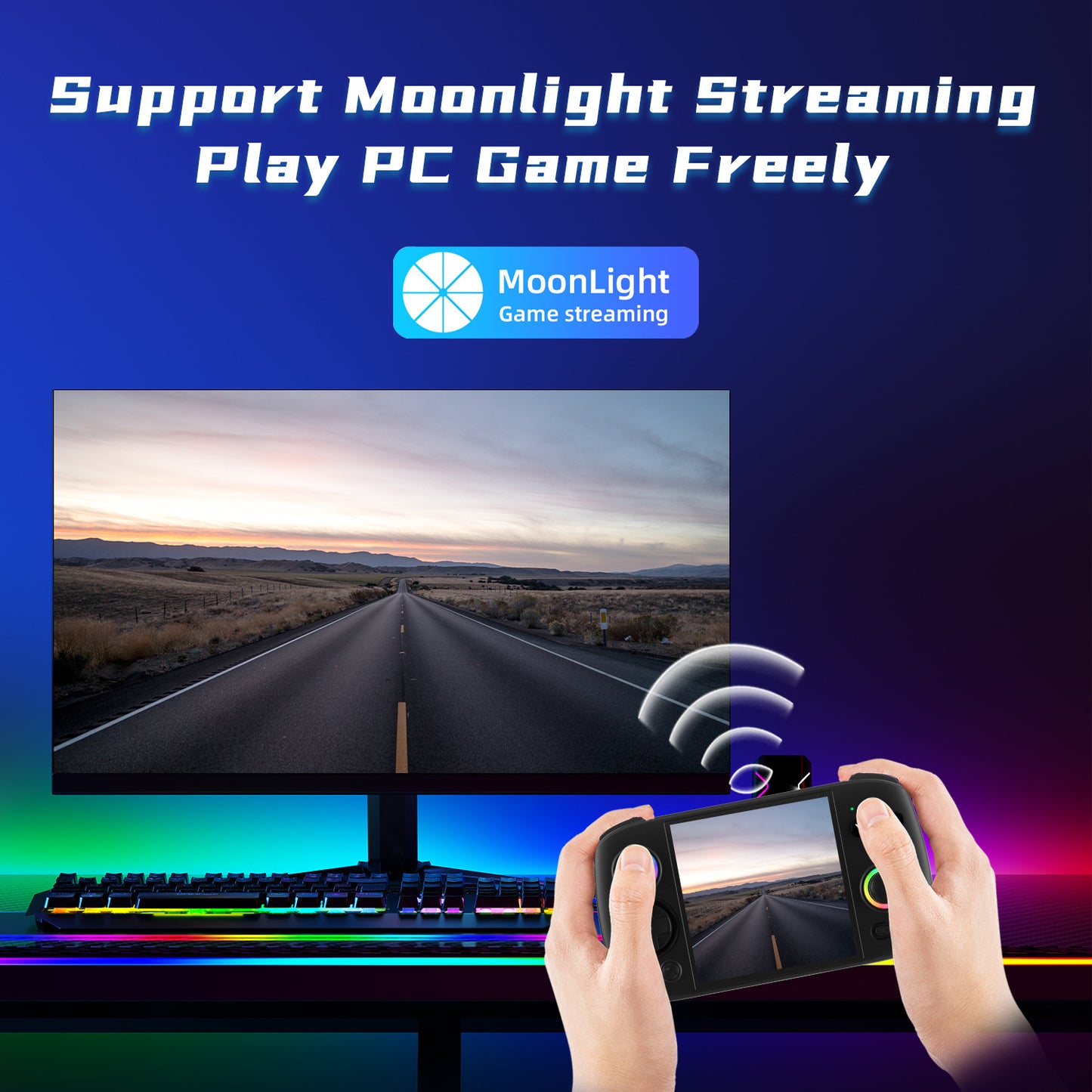 Anbernic RG Cube Retro Handheld Game Console - Supports Moonlight Streaming