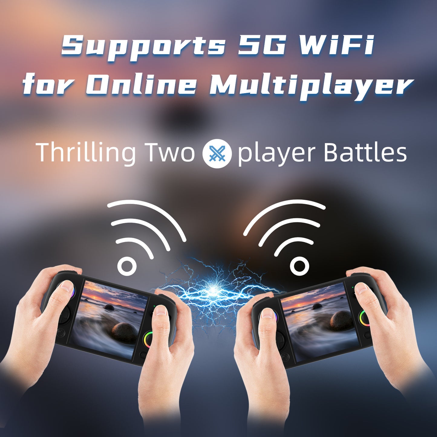 Anbernic RG Cube Retro Handheld Game Console - Supports 5G Wifi