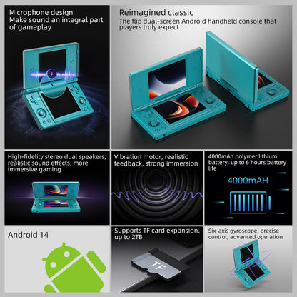 Anbernic RG DS Foldable Retro Handheld Game Console - Great Design