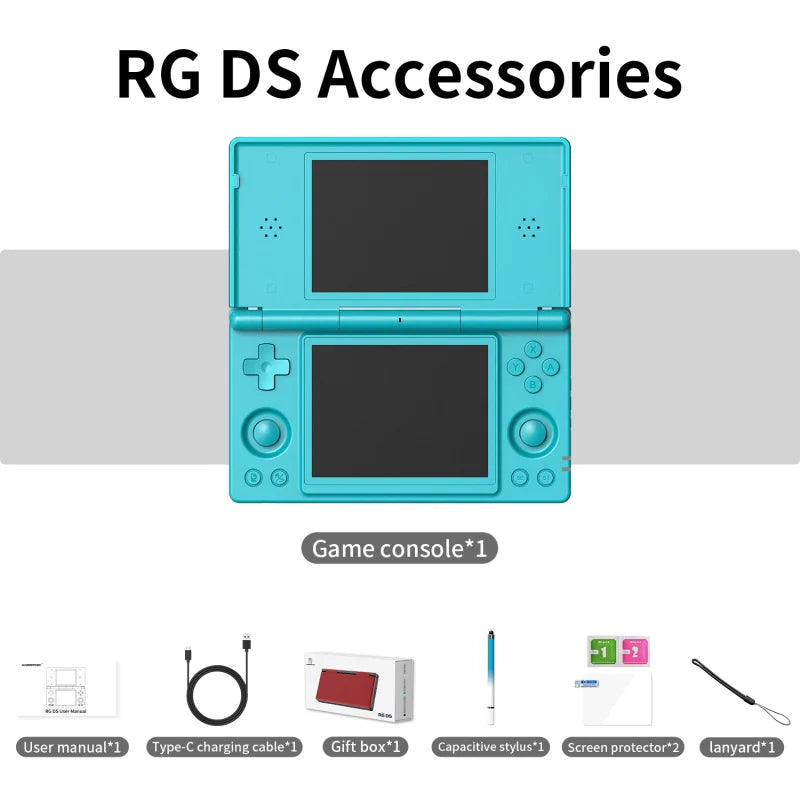 Anbernic RG DS Foldable Retro Handheld Game Console - Accessories