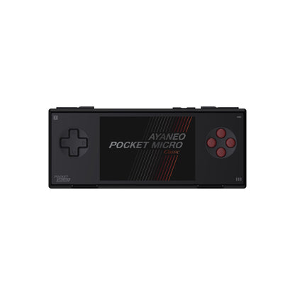 Ayaneo Pocket Micro Classic Retro Handheld Game Console - Magic Black
