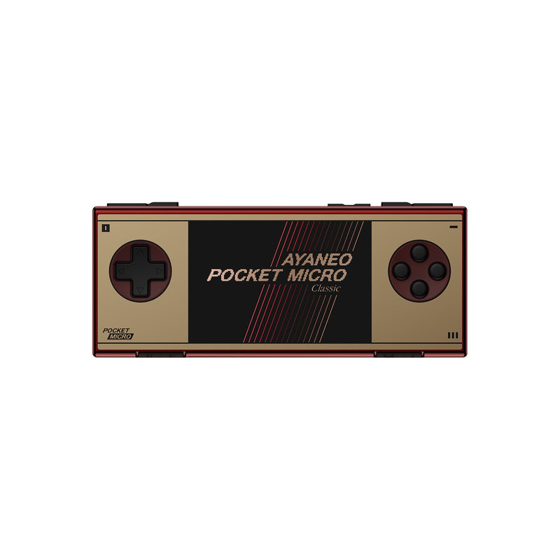 Ayaneo Pocket Micro Classic Retro Handheld Game Console - Retro Gold