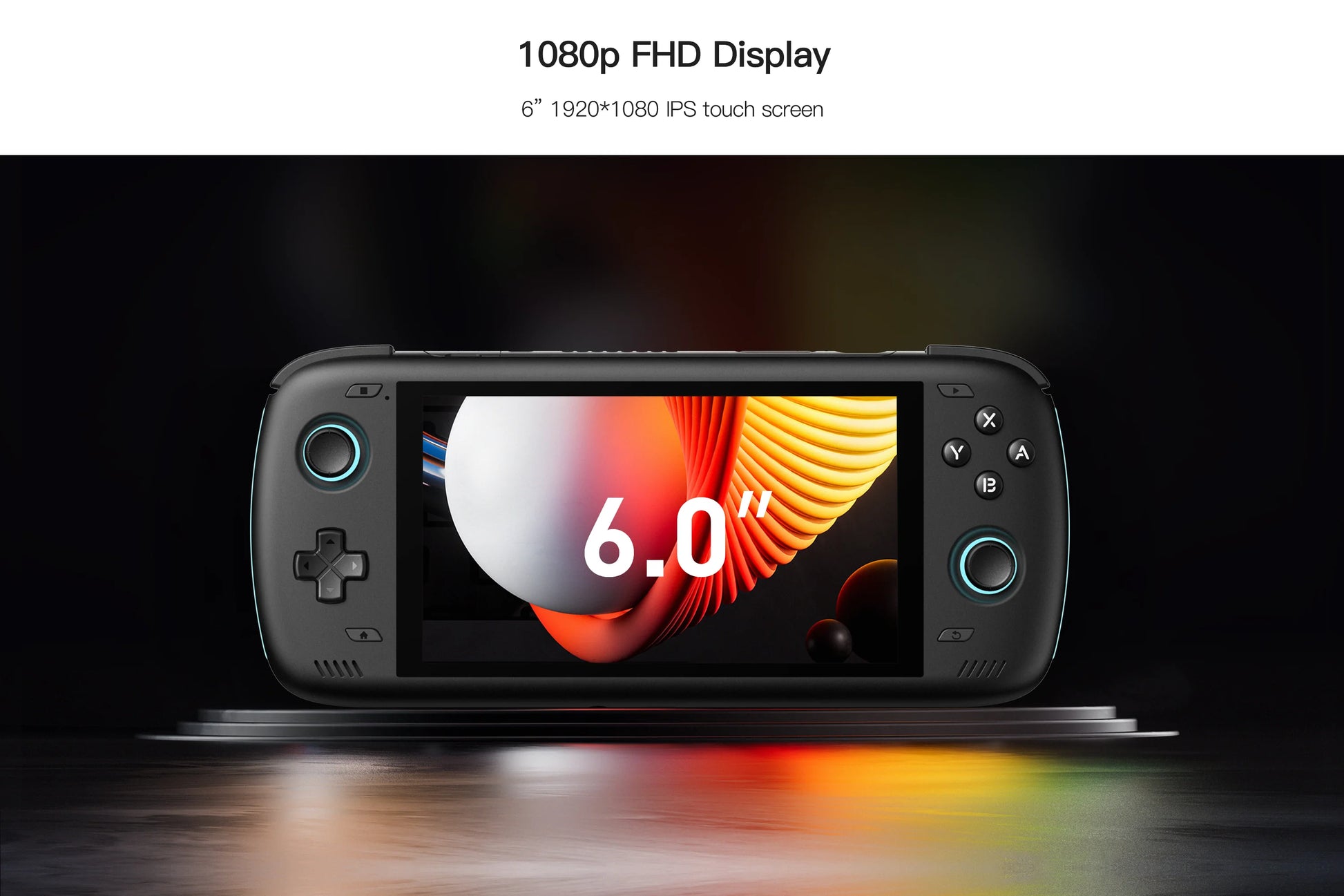 Ayn Odin 2 6” Touchscreen Retro Handheld Game Console - 6 Inch FHD 1080P Touchscreen