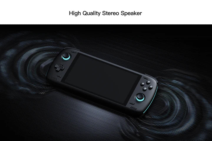 Ayn Odin 2 6” Touchscreen Retro Handheld Game Console - High Quality Stereo Speaker