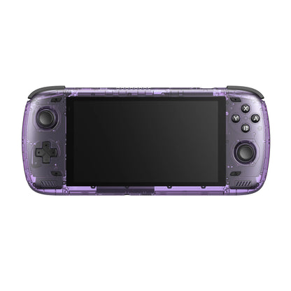 Ayn Odin 2 6” Touchscreen Retro Handheld Game Console - Transparent Purple