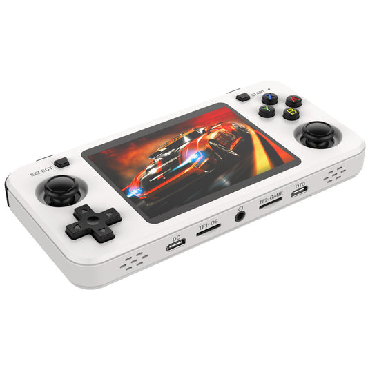 Game Console R36H Horizontal Retro Handheld - White