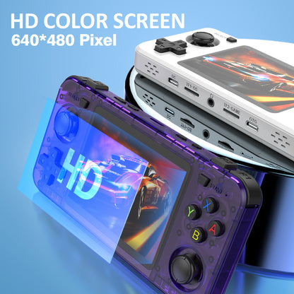 Game Console R36H Horizontal Retro Handheld - HD Color Screen